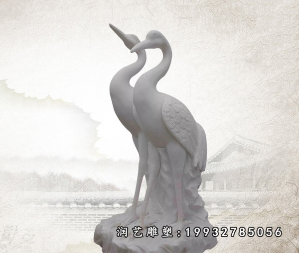 仙鹤石雕 (71)
