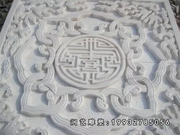 花纹浮雕,汉白玉石浮雕 (2)