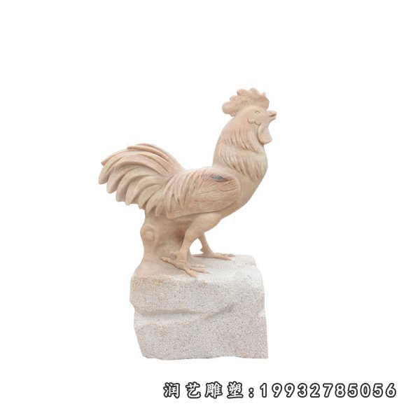 鸡动物石雕 (29)