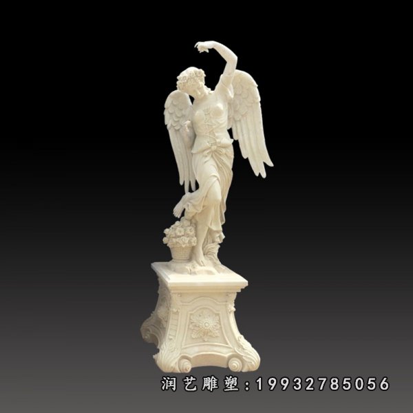 天使人物石雕 (5)