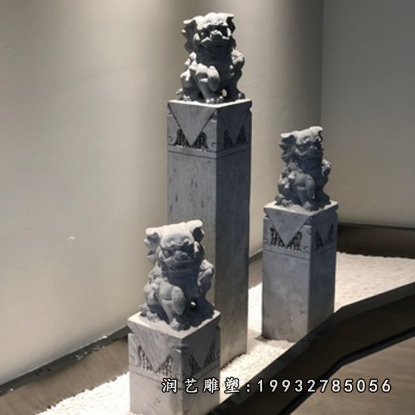 拴马桩景观石雕 (50)