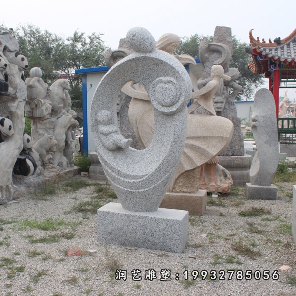 母子石雕 (50)