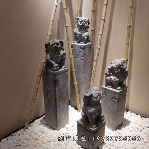 拴马桩景观石雕 (54)