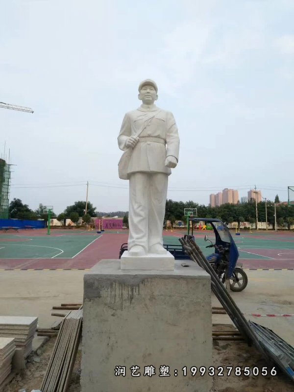 石雕雷锋 (26)