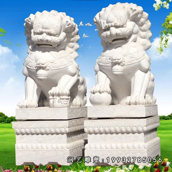 狮子动物石雕 (164)