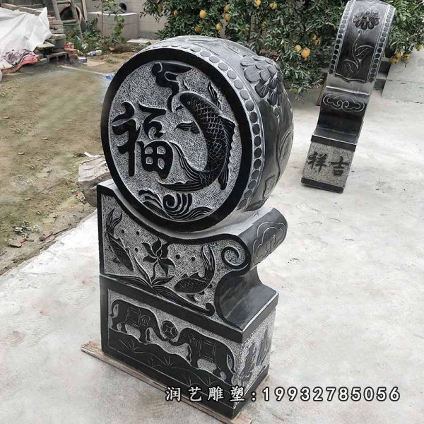 抱鼓石石雕 (121)