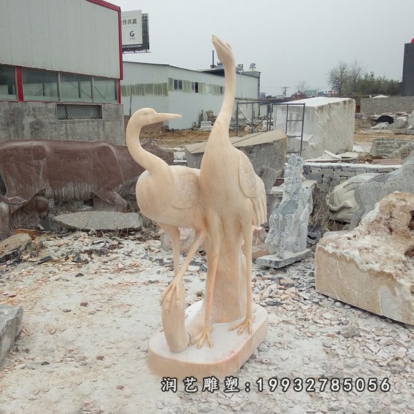 仙鹤石雕 (94)