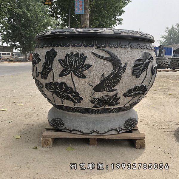 鱼缸石雕 (151)