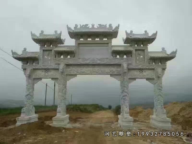 景区牌坊石雕 (26)