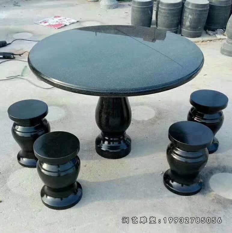 街道石雕桌椅凳 (50)