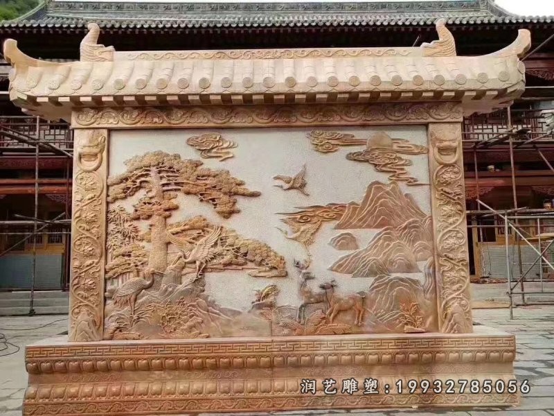 公司影壁石雕 (8)