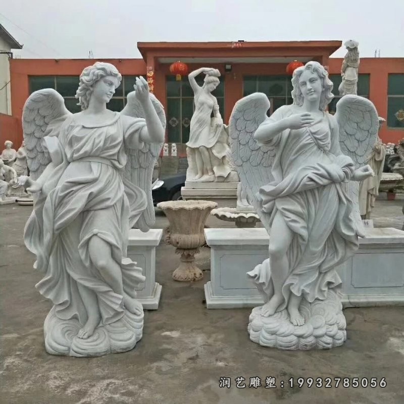 美女天使石雕 (17)