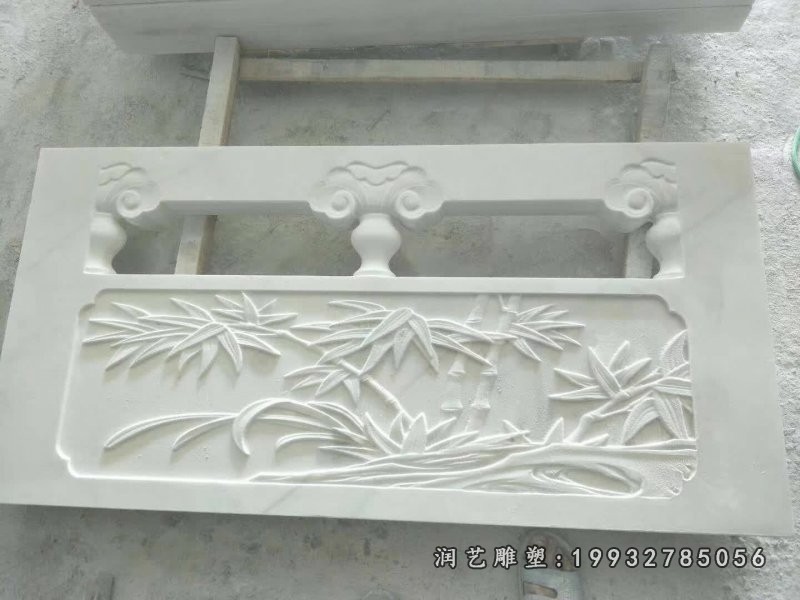 庭院栏板石雕 (1)