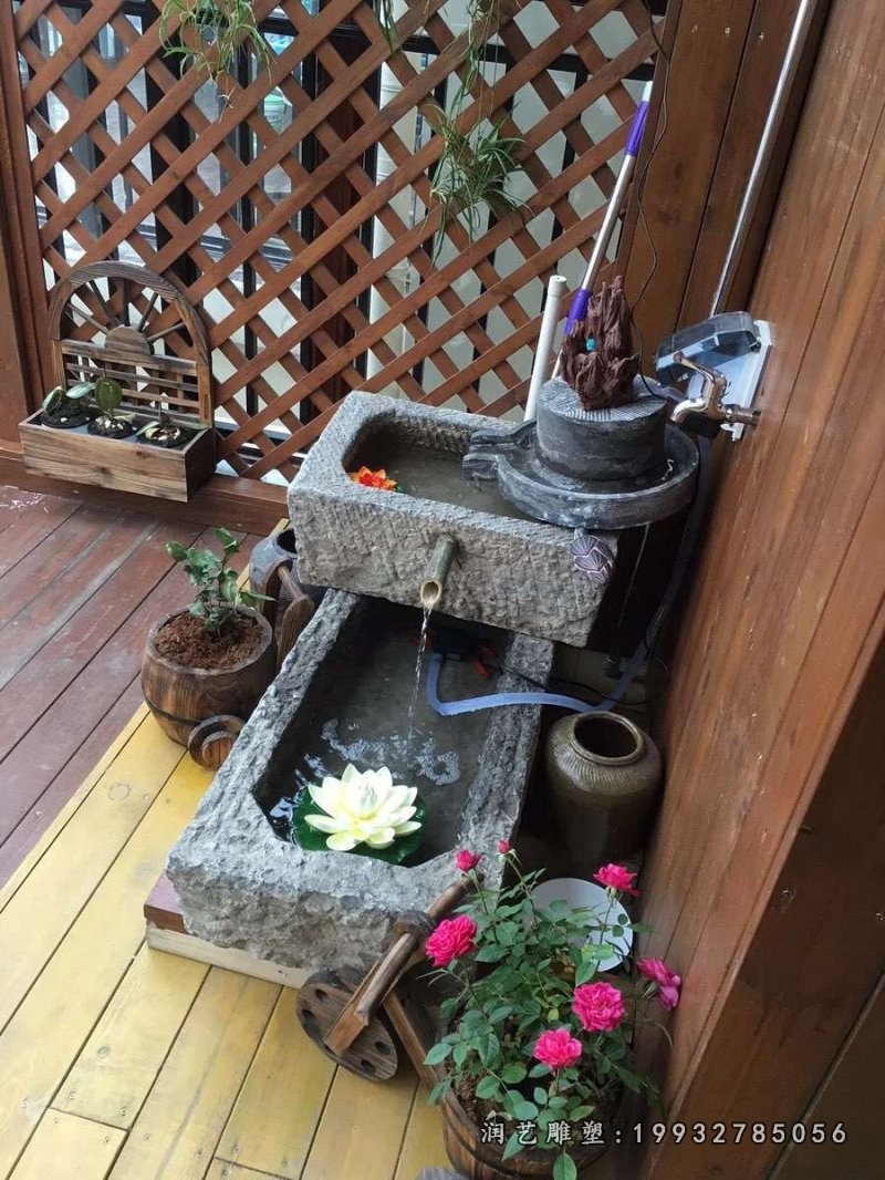 街道流水盆石雕 (14)