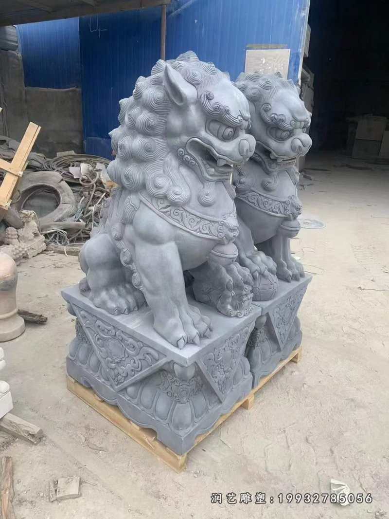 景区狮子石雕 (19)