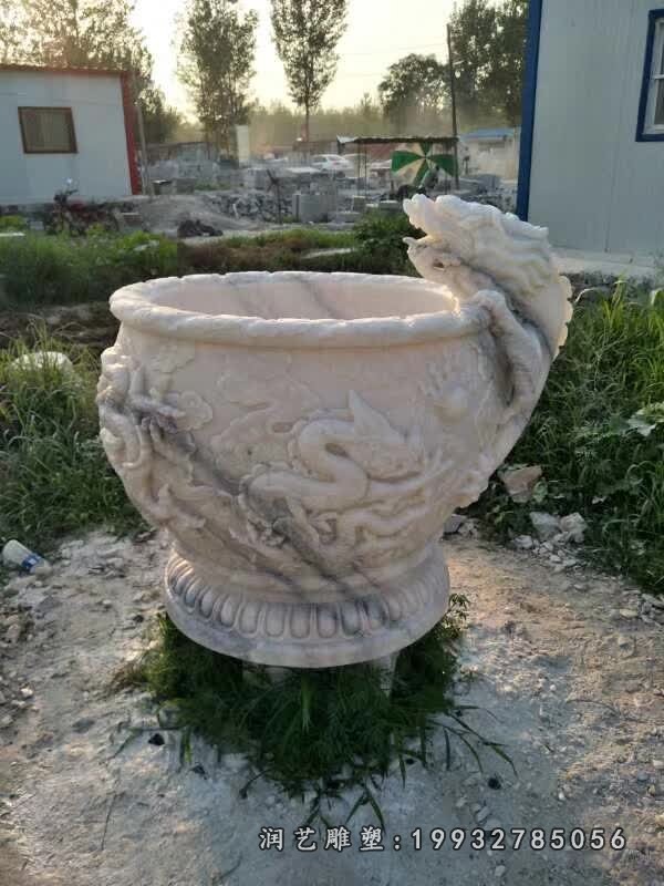 花园水缸石雕 (5)