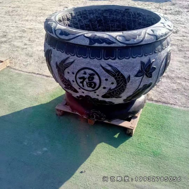 大理石鱼缸 (3)