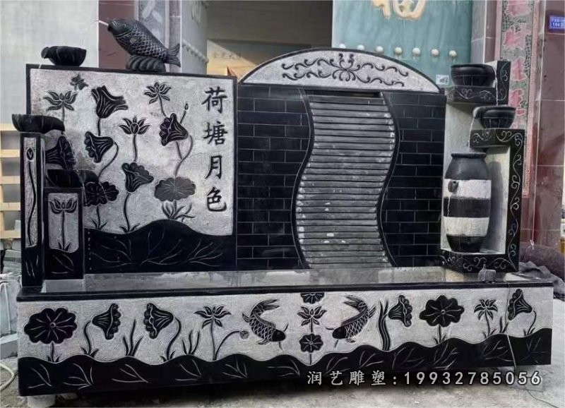 公司流水盆石雕 (5)
