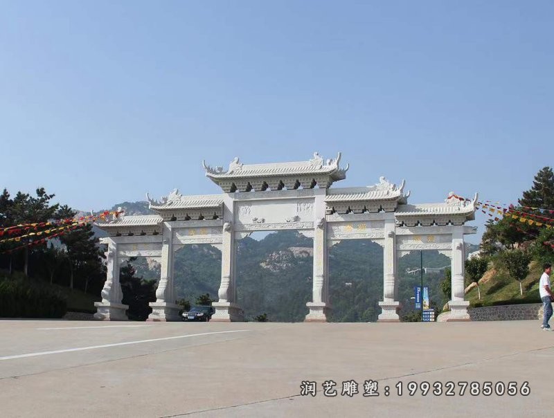 牌坊石雕 (5)