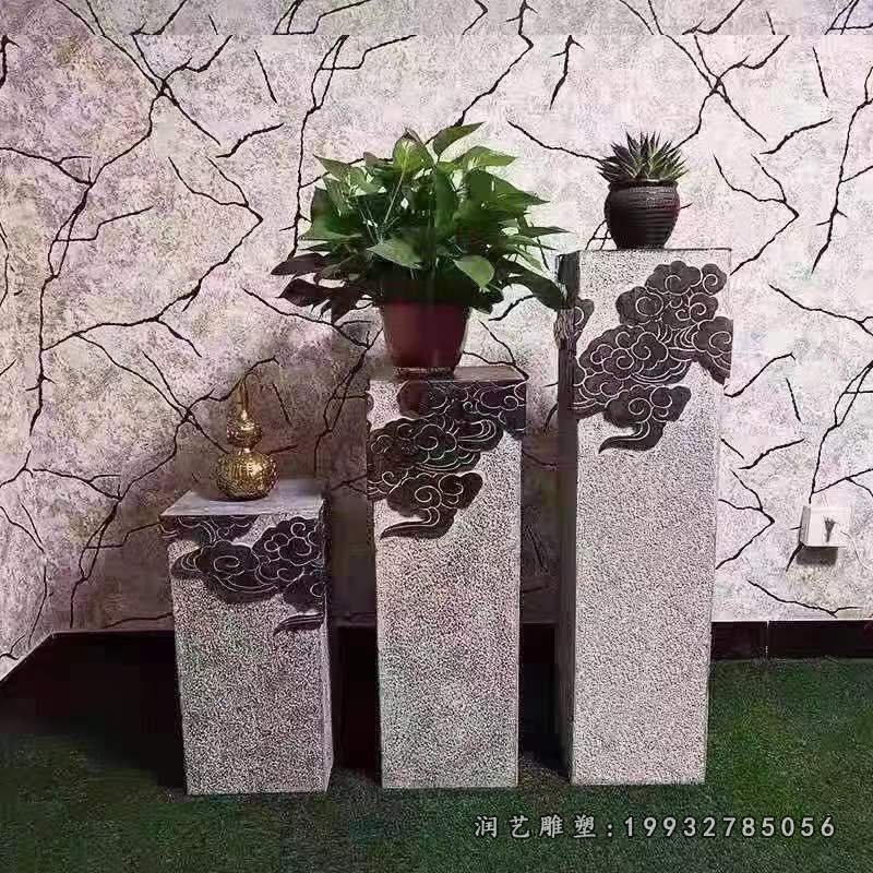 户外拴马桩石雕 (68)