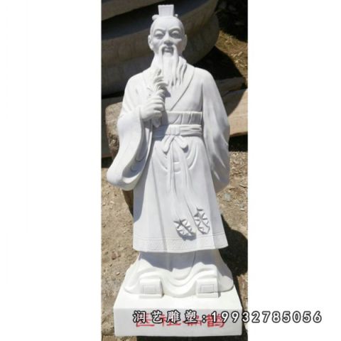 大理石扁鹊人物雕塑