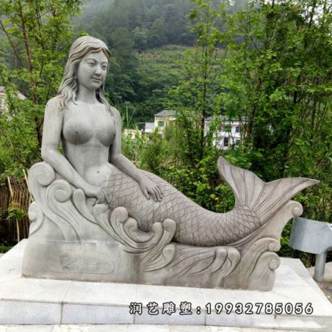 大理石公园美人鱼雕塑