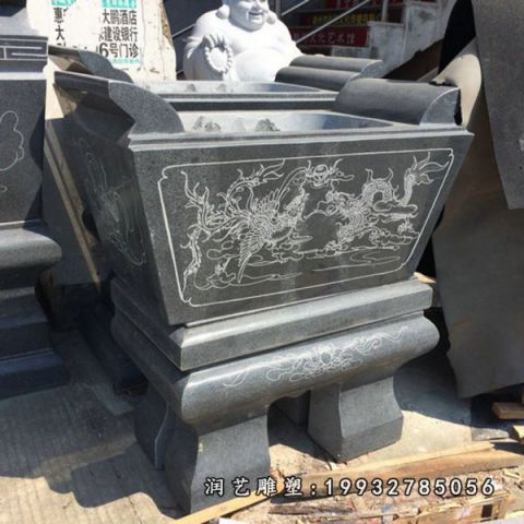 大理石园林香炉雕塑