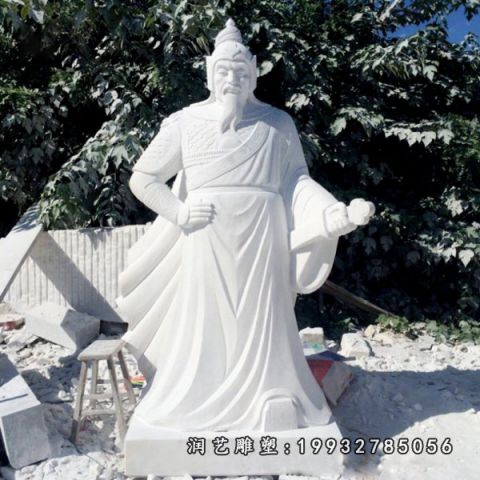 大理石戚继光雕塑