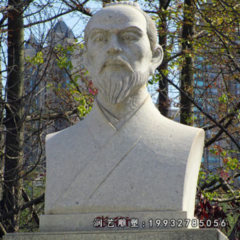 大理石张衡公园雕塑