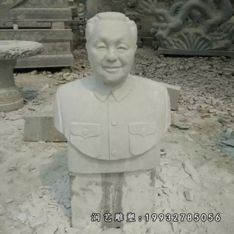 学校人物大理石雕塑