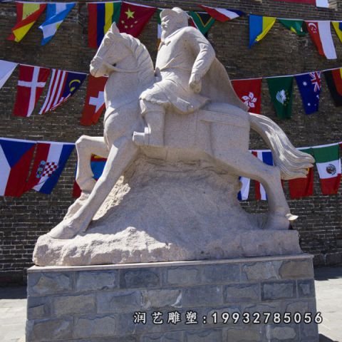 大理石公园戚继光雕塑