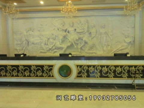 大理石浮雕公园雕塑