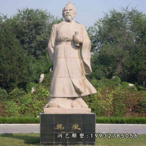 大理石古代人物雕塑