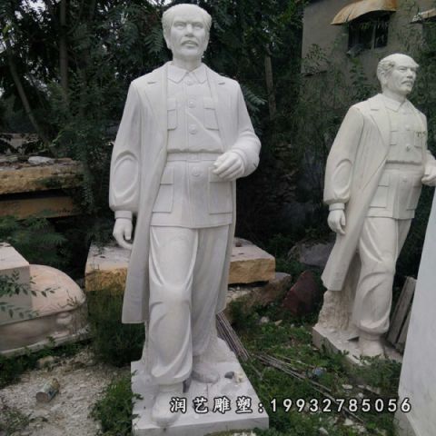 园林白求恩大理石雕塑