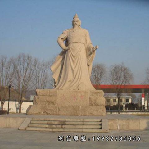 戚继光大理石雕塑