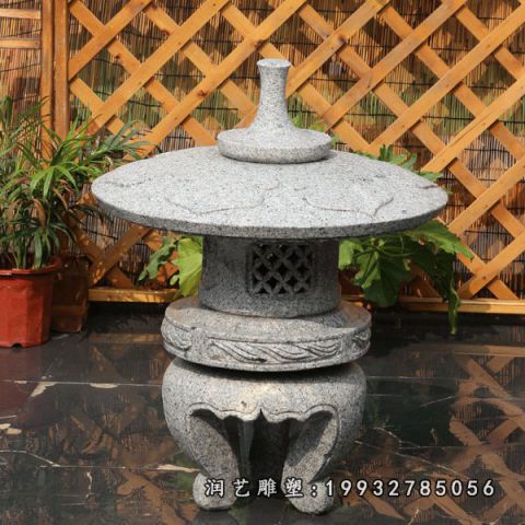 大理石园林石灯雕塑