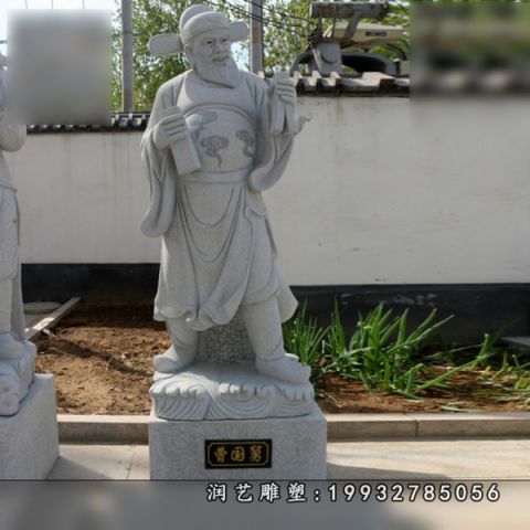 八仙人物大理石雕塑