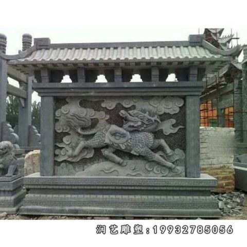 影壁大理石庭院雕塑