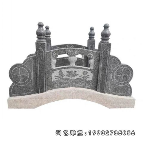 公园拱桥大理石雕塑