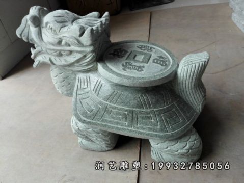 龙龟公园大理石雕塑
