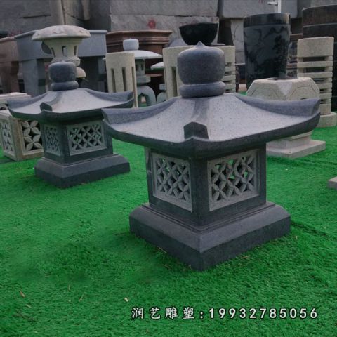 大理石石灯雕塑