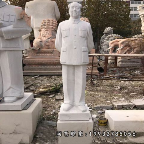 大理石公园毛主席雕塑