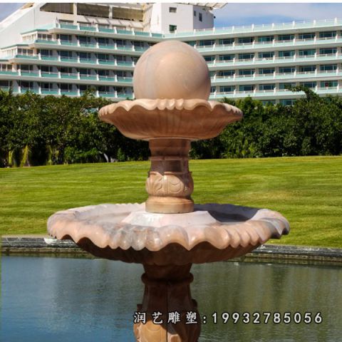 公园大理石风水球雕塑