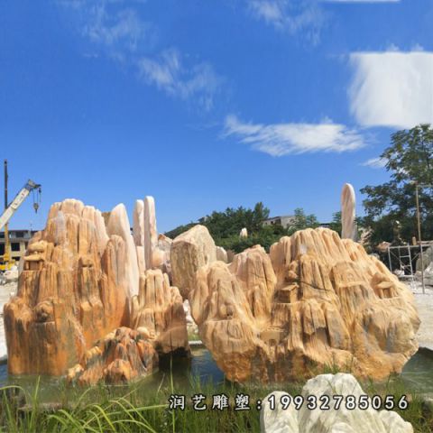 园林大理石假山雕塑