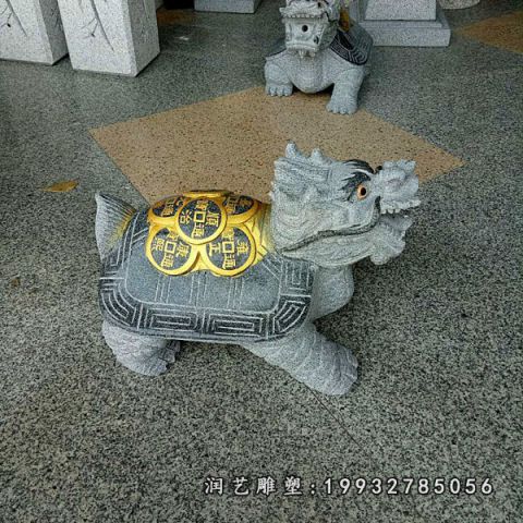 龙龟园林大理石雕塑