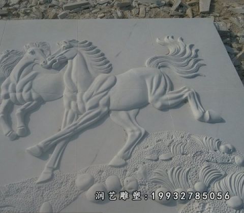 大理石壁画雕塑