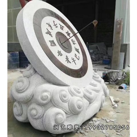 园林大理石日晷雕塑
