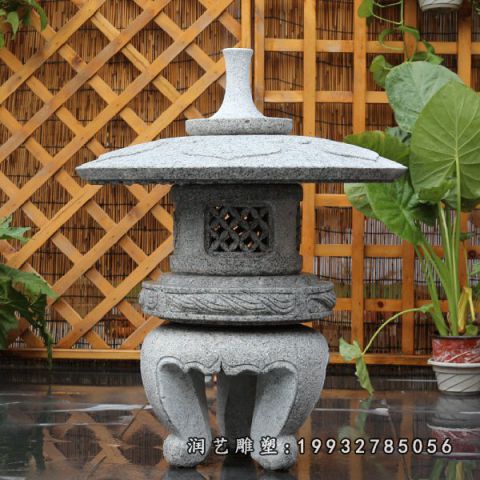 园林石灯大理石雕塑