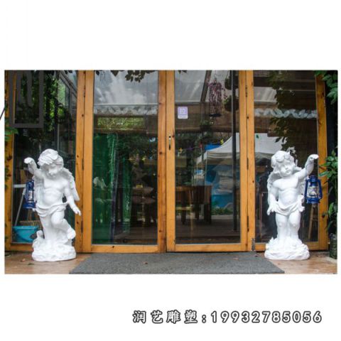 大理石公园天使雕塑