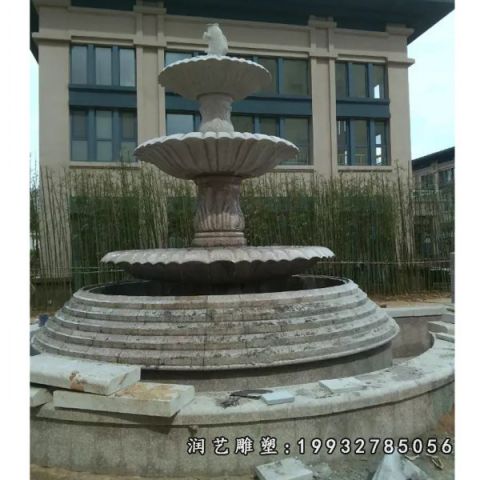 大理石喷泉园林雕塑